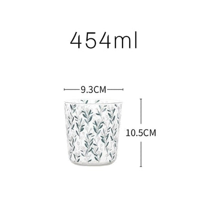 Söta skogdesign glasnummer | Veska B 9.3x10.5cm 3.7"x4.1"