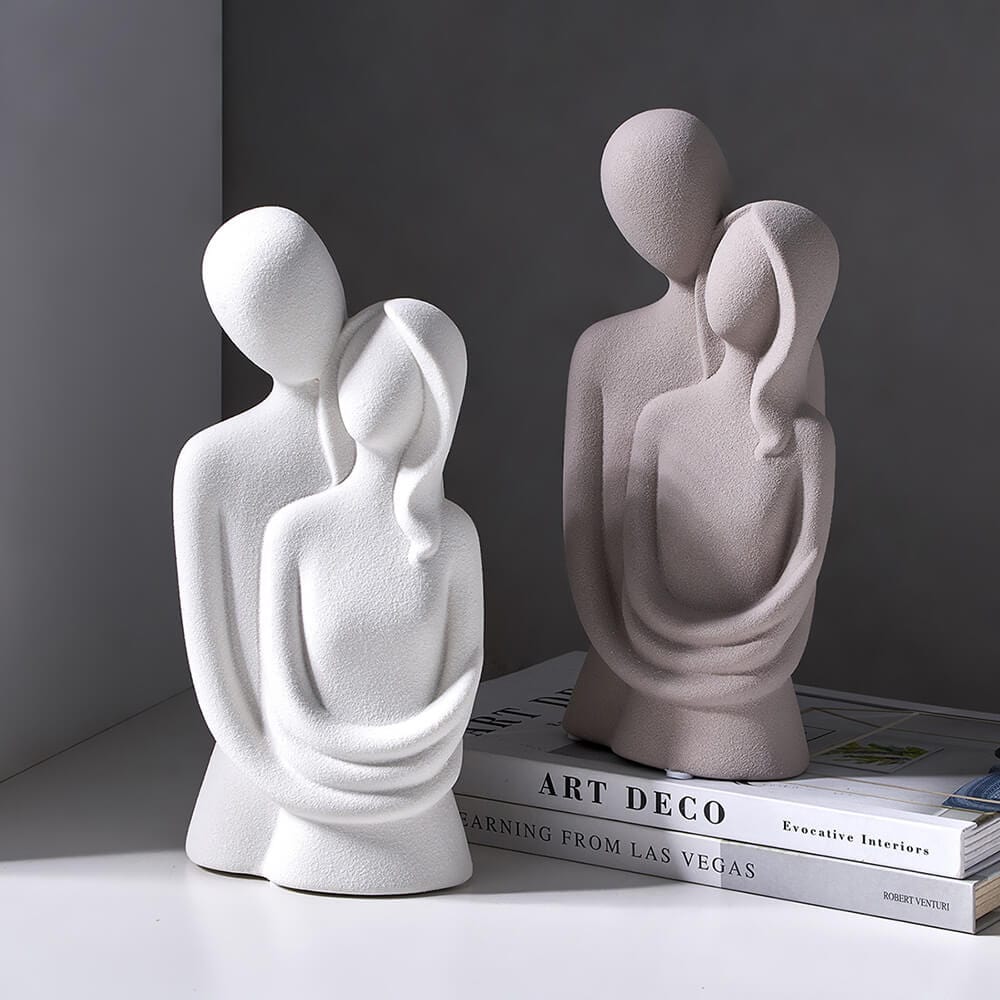Soulmates Abstrakt Figurfigur Dekor | Veska