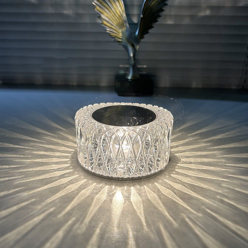 Sovrum Ros Atmosfär Dekorativ Bordslampa Avancerad Känsla Present Nattlampa | Veska
