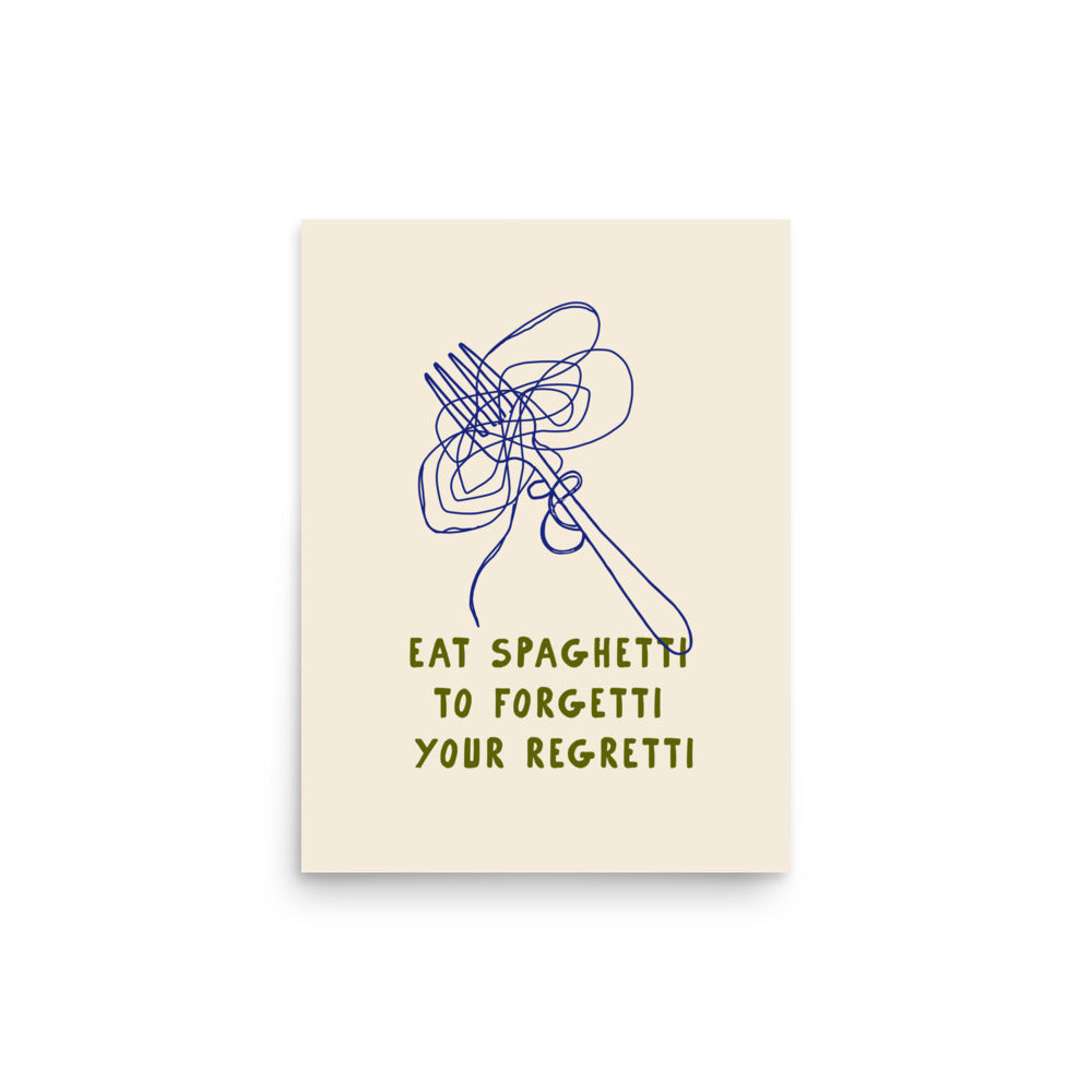 Spaghetti för ditt liv | Veska 12″×16″