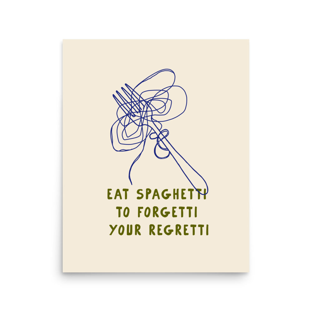 Spaghetti för ditt liv | Veska 16″×20″