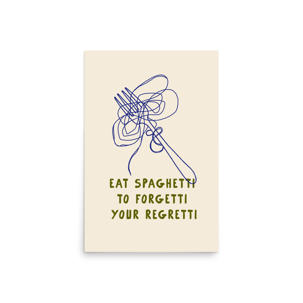 Spaghetti för ditt liv | Veska 20″×30″