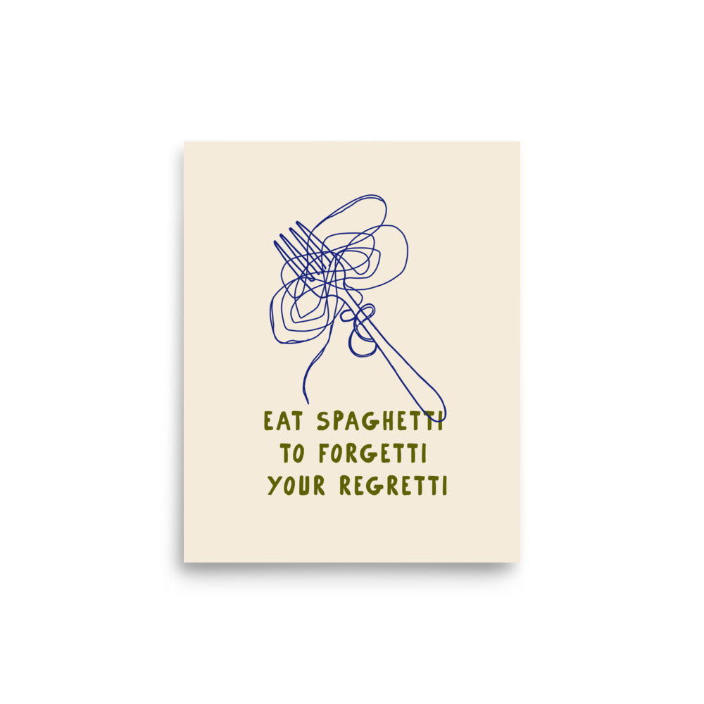Spaghetti för ditt liv | Veska 8″×10″