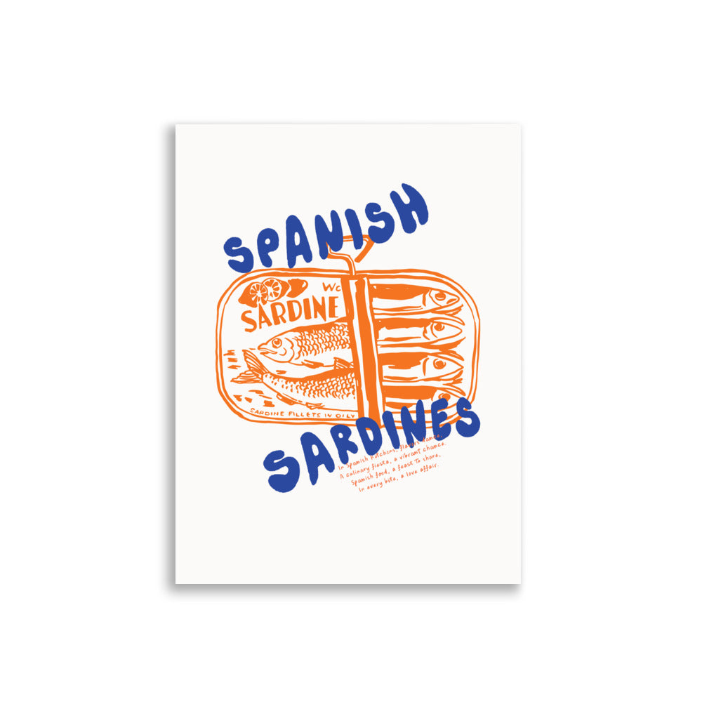 Spanska sardinare | Veska 30×40 cm