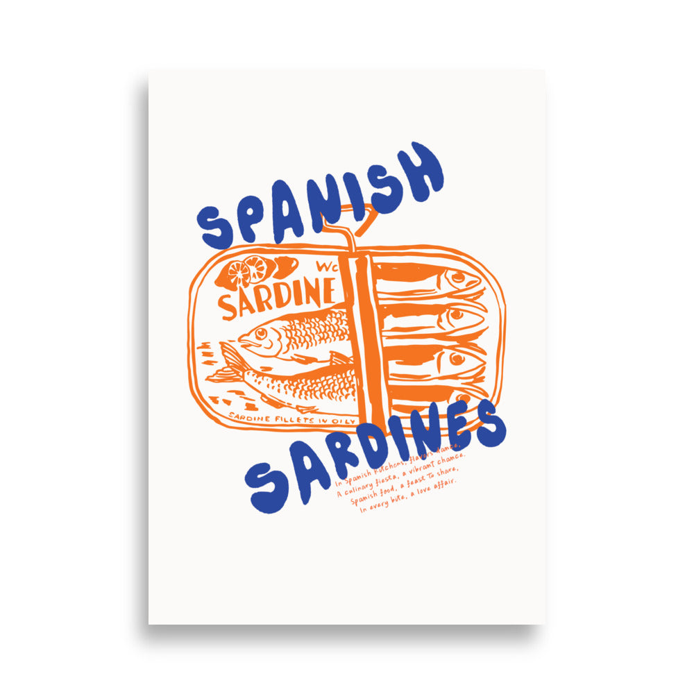 Spanska sardinare | Veska 50×70 cm