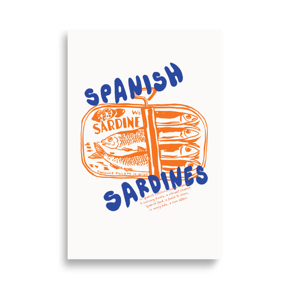 Spanska sardinare | Veska 61×91 cm