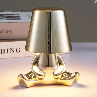 Speciell bordslampa med en trivsam atmosfär | Veska Lampa – Silver Jake