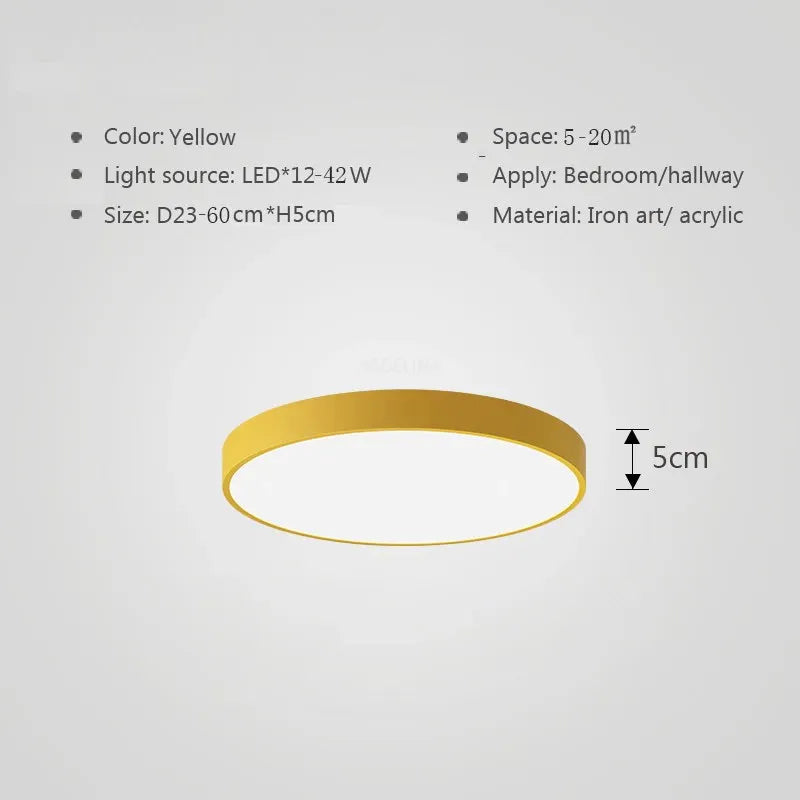 SpectraStyle - Färgglad Lampa | Veska Gul