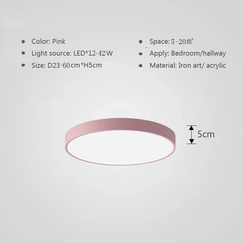 SpectraStyle - Färgglad Lampa | Veska Rosa