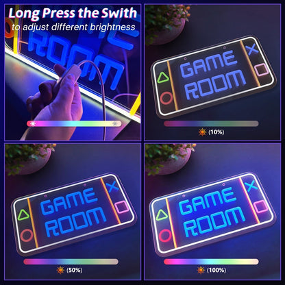 Spelrum Dimmbar LED Neon Skylt | Veska