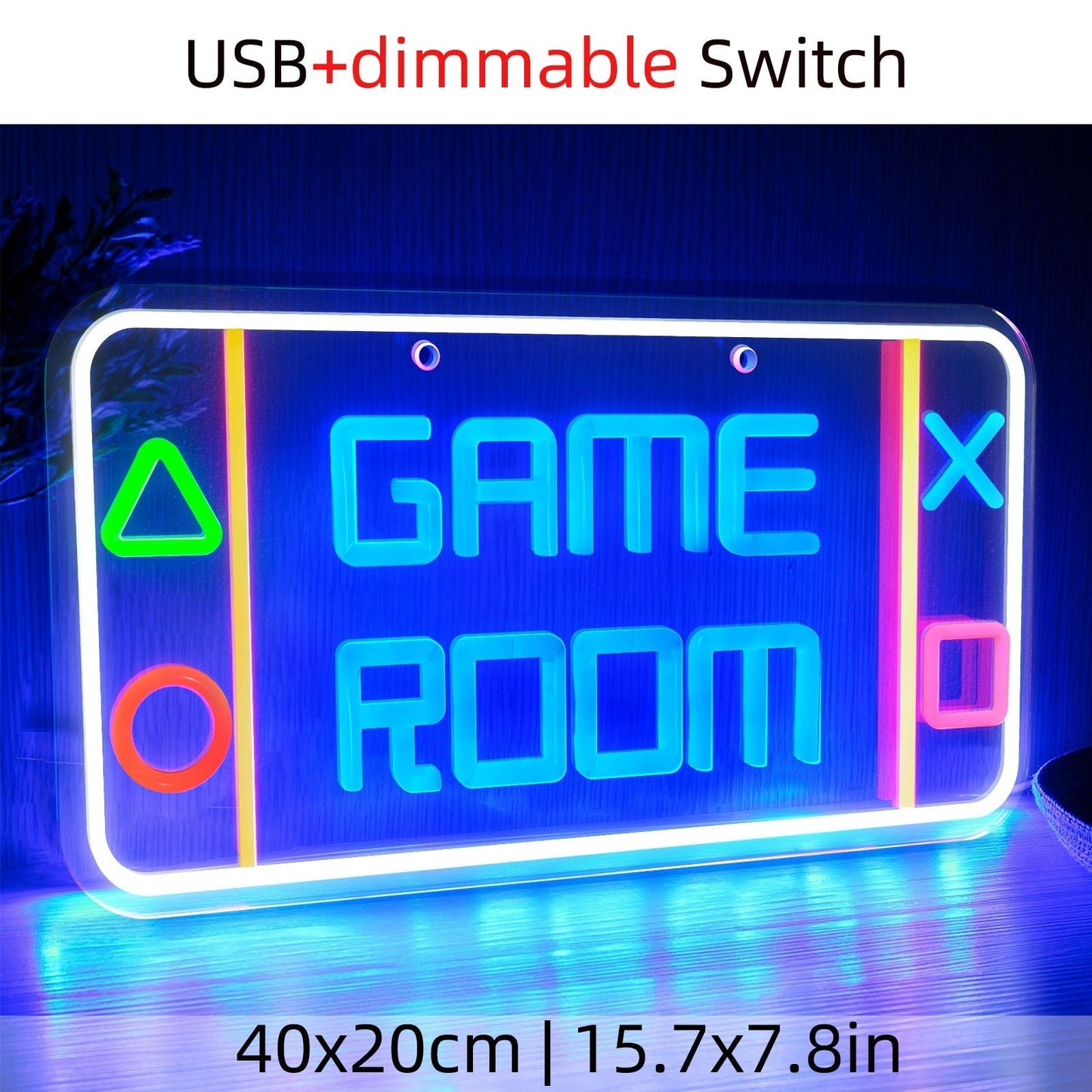 Spelrum Dimmbar LED Neon Skylt | Veska Standardtitel