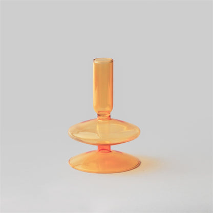 Spiral Geometriska Ljusstakar | Veska Orange 1-Lager