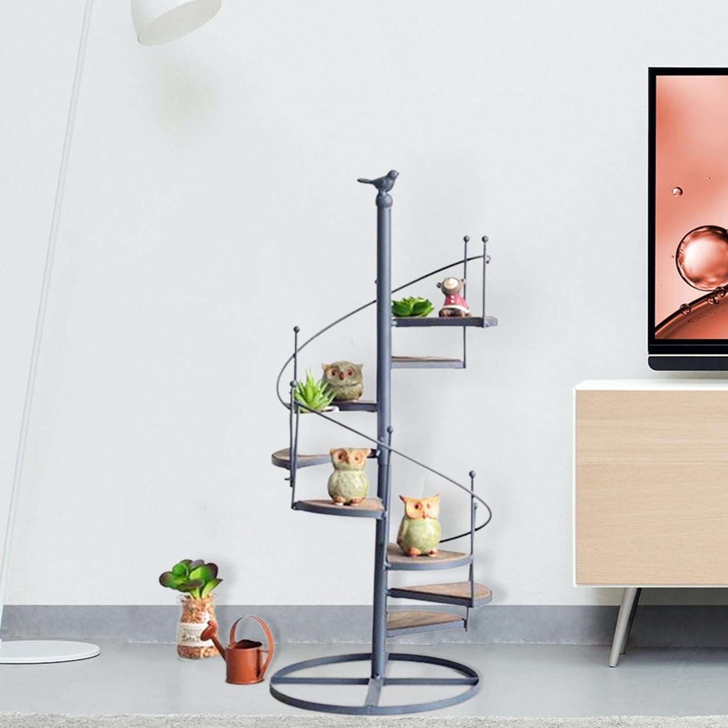 Spiral Växtstativ Veskaomhylla | Veska