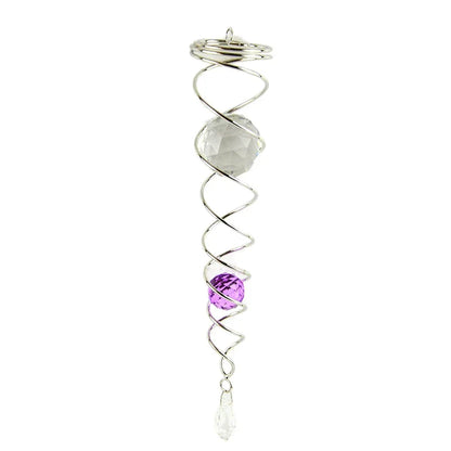 Spiral Vindsnurra Hängande | Veska Lila
