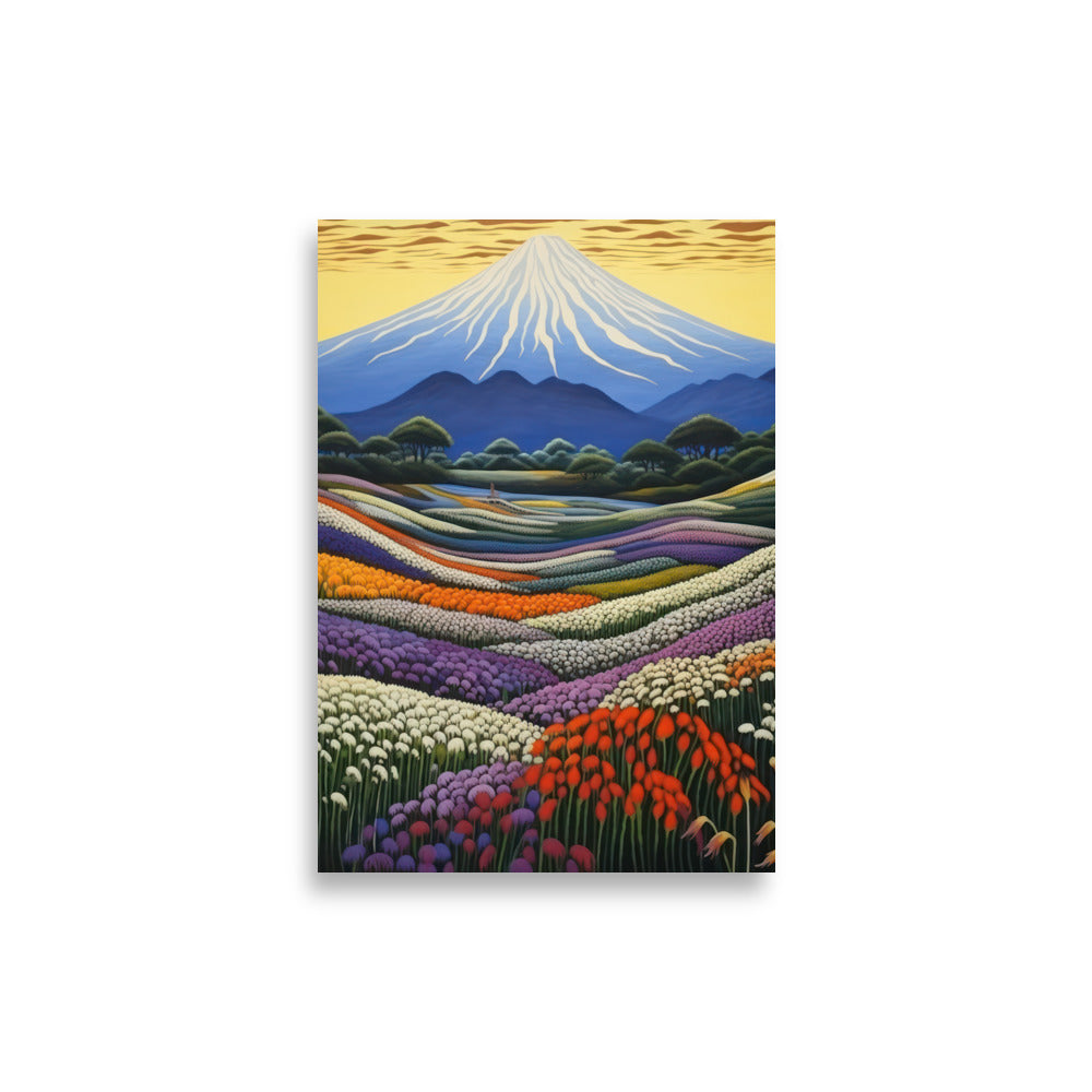 Spring av Mount Fuji | Veska 21×30 cm