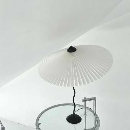 Squiggle Umbrella Table Lamp – Modern Twirl Design med kromfinish | Veska