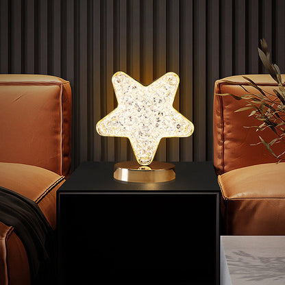 Star Moon Metal Table Lamp | Veska