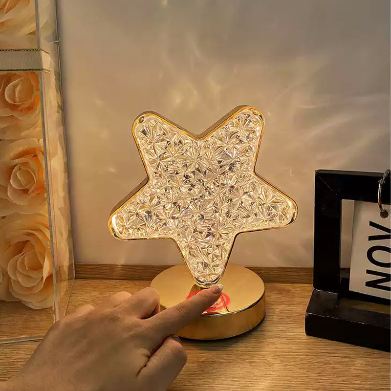 Star Moon Metal Table Lamp | Veska