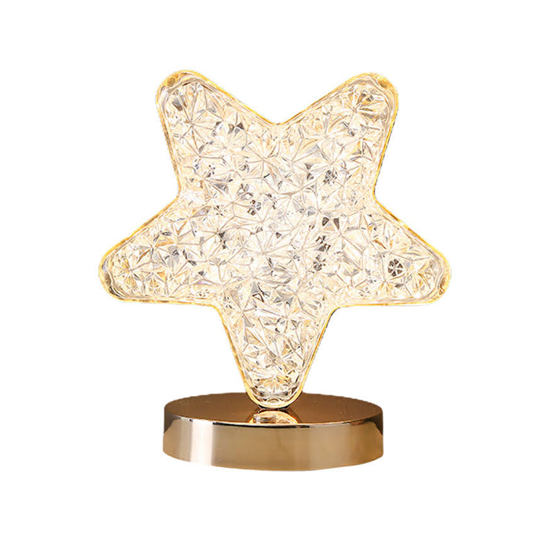 Star Moon Metal Table Lamp | Veska A