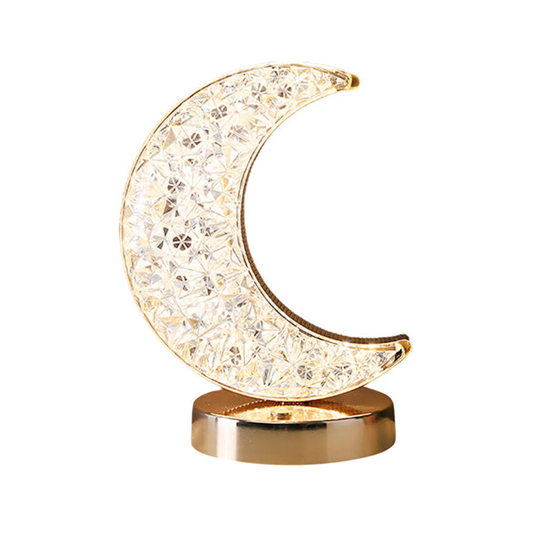 Star Moon Metal Table Lamp | Veska B