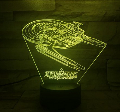 Star Trek 3D optisk illusionslampa | Veska