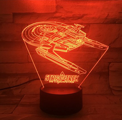 Star Trek 3D optisk illusionslampa | Veska