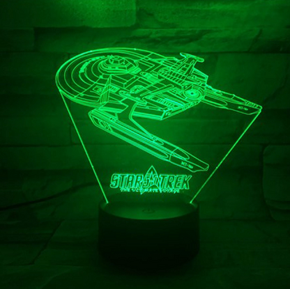 Star Trek 3D optisk illusionslampa | Veska
