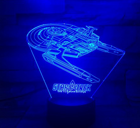 Star Trek 3D optisk illusionslampa | Veska