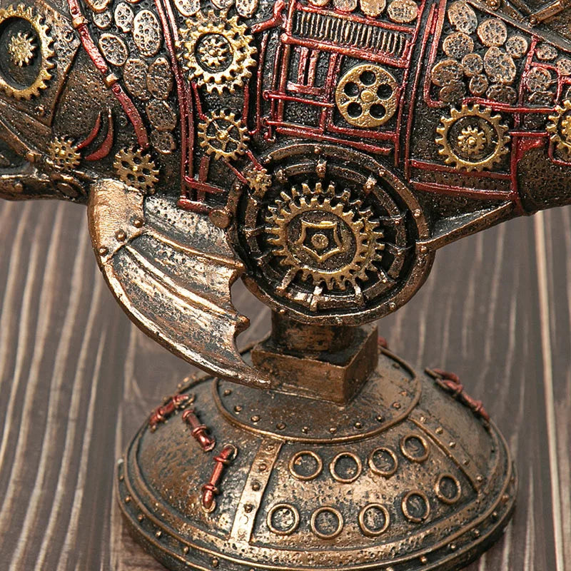 Steampunk Mekanisk Blackfish Figurine | Veska