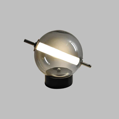Stilig Bordslampa med Retro Karaktär | Veska Rökt grå Cool vit
