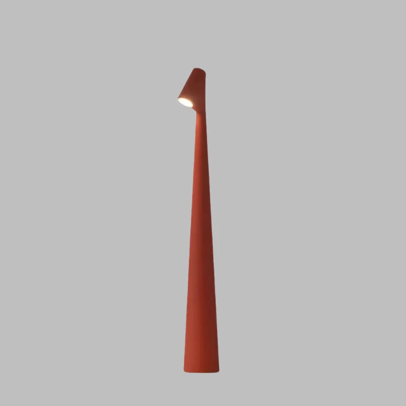 Stilren bordslampa - trådlös | Veska Rot