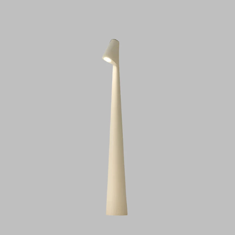 Stilren bordslampa - trådlös | Veska Vit