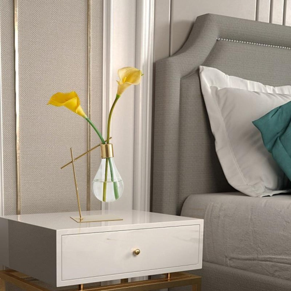 Stilren förökningvas för hem och kontor | Elegant design för tillväxt av enstaka och dubVeskaa växter | Veska