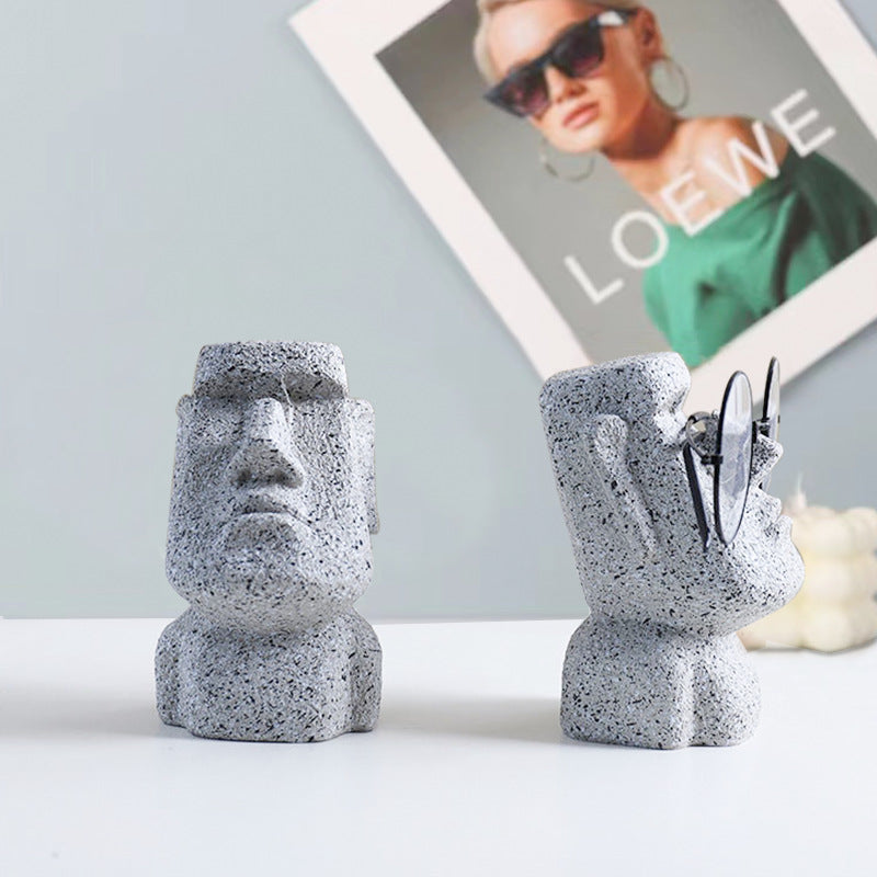 Stone Face Glasögonhållare Ställ | Veska