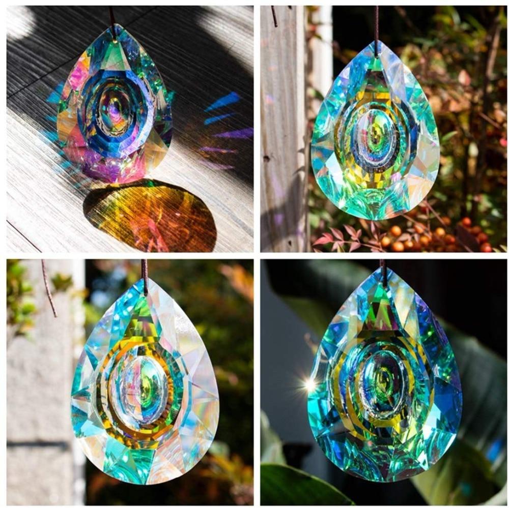 Stort Hängande Kristall Prisma Ornament | Veska