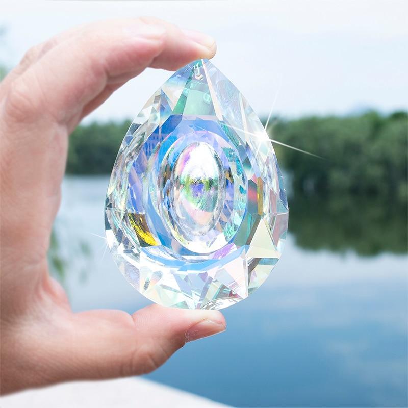 Stort Hängande Kristall Prisma Ornament | Veska