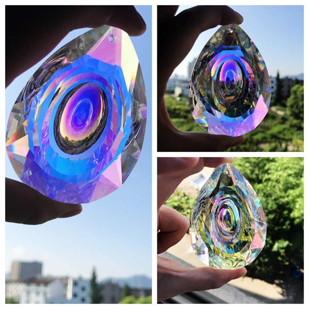 Stort Hängande Kristall Prisma Ornament | Veska