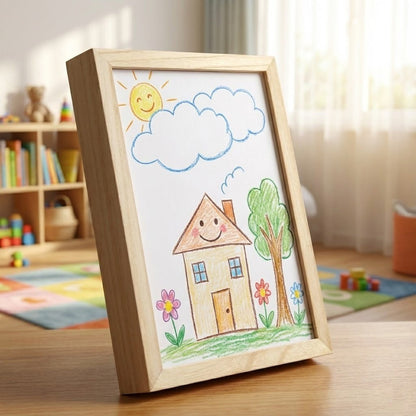 Story Maker Trä Barns Ritdisplay Ram | Veska Pine