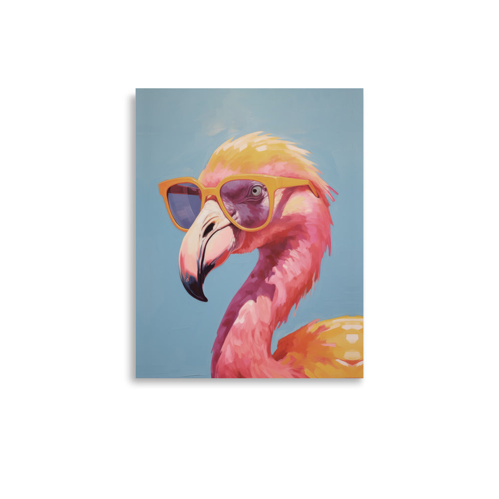 Summer Flamingo | Veska 11″×14″
