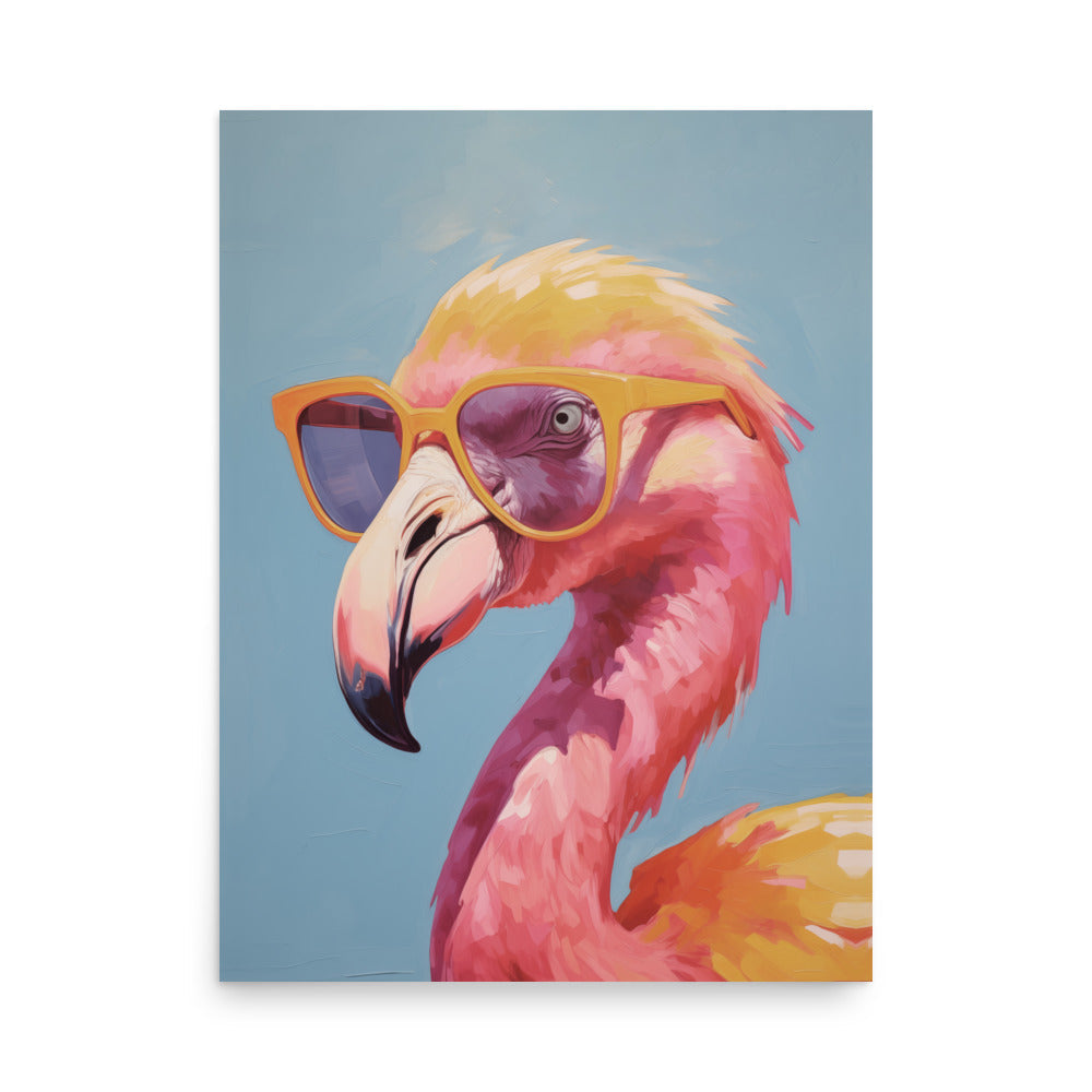Summer Flamingo | Veska 18″×24″