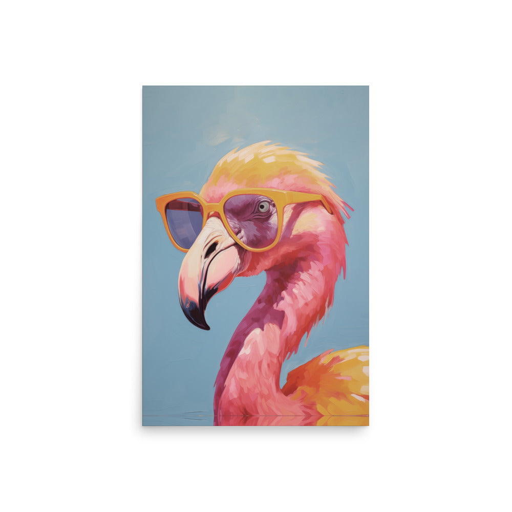 Summer Flamingo | Veska 20″×30″