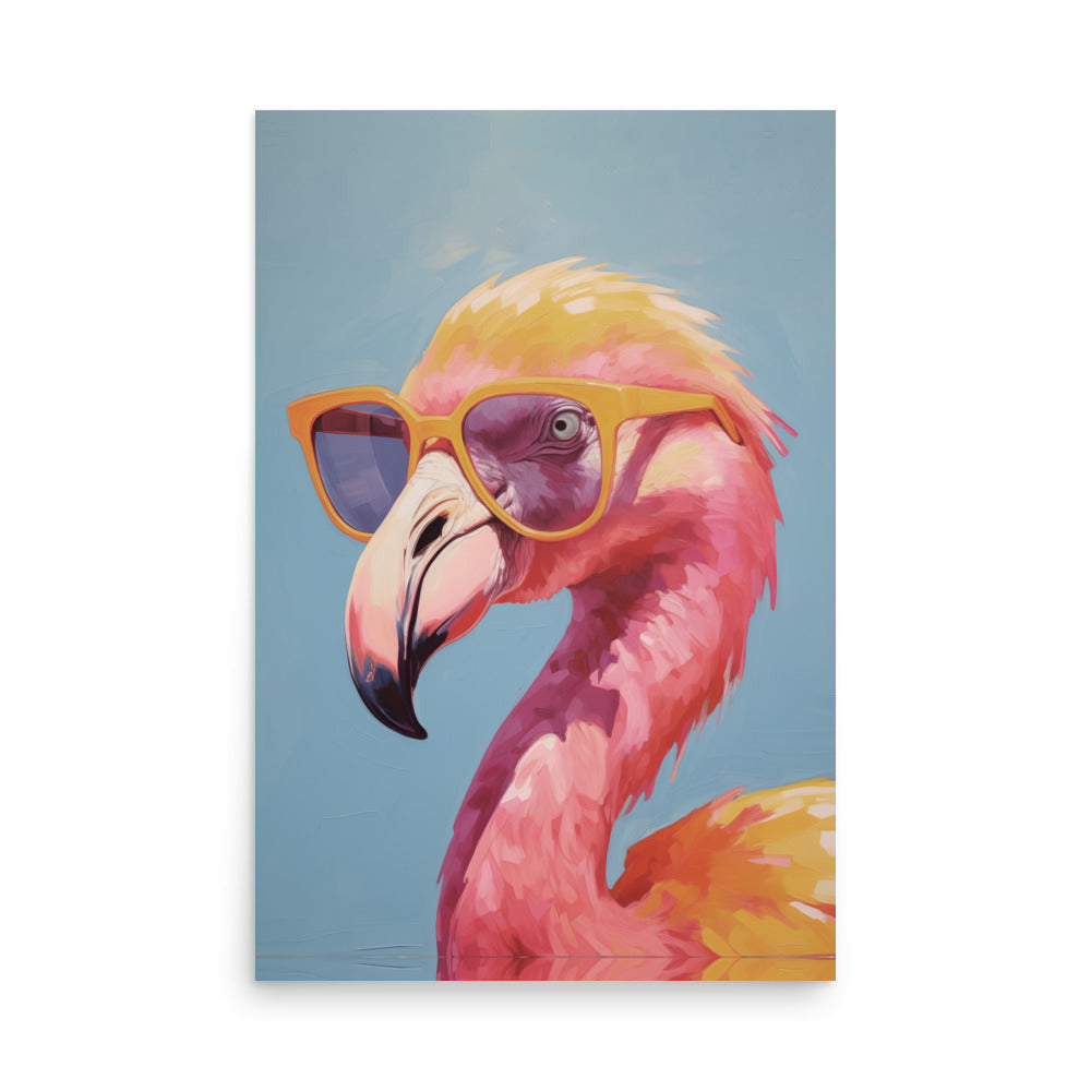 Summer Flamingo | Veska 24″×36″