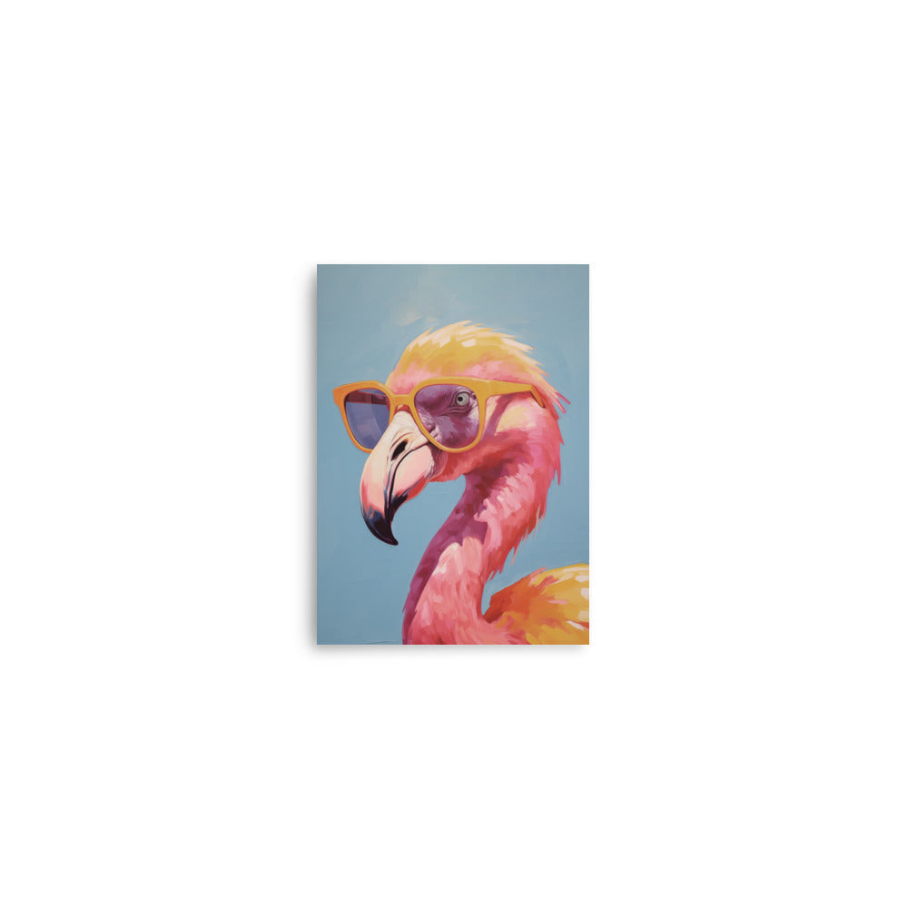 Summer Flamingo | Veska 5″×7″