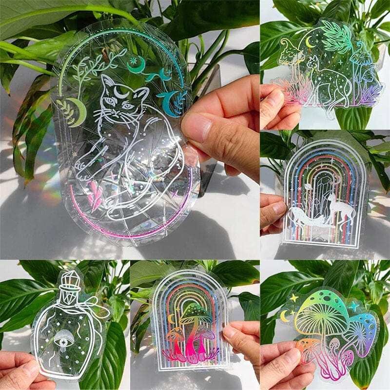 Suncatcher Klistermärken (17 Designer) | Veska