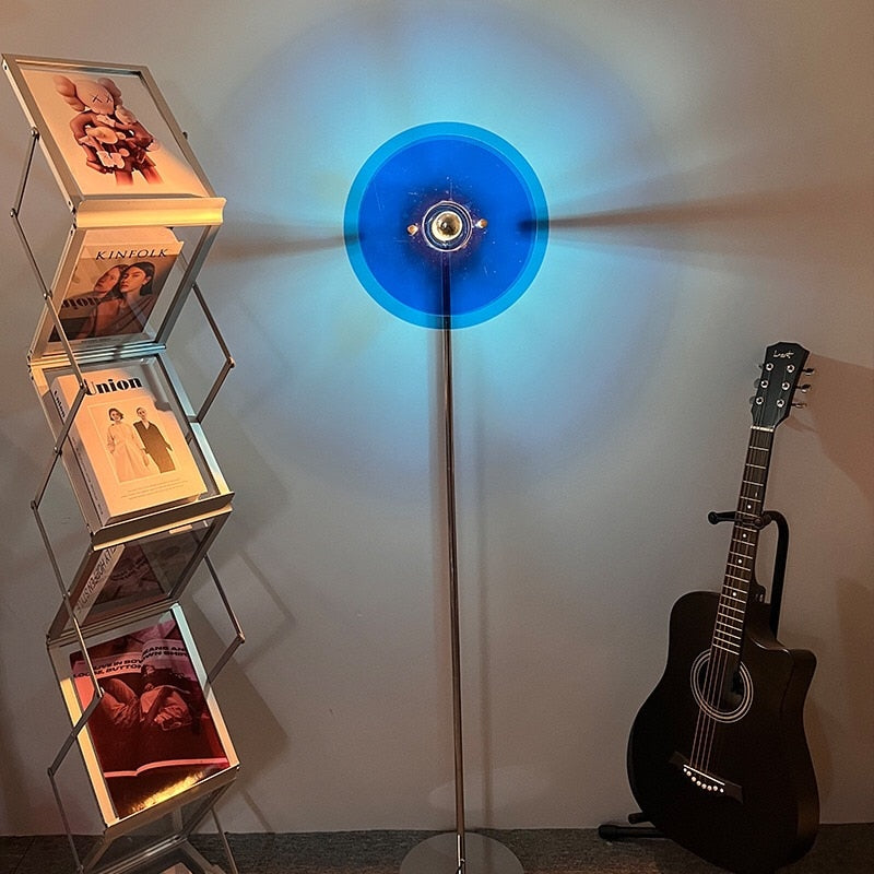 Sunset Atmosfär Regnbåge Bordslampa | Veska Hög-Blå