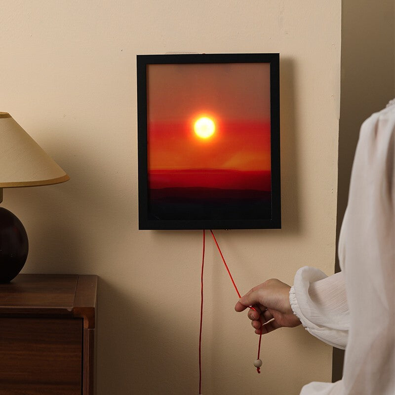 Sunset Time Ambient Art Vägglampa | Veska