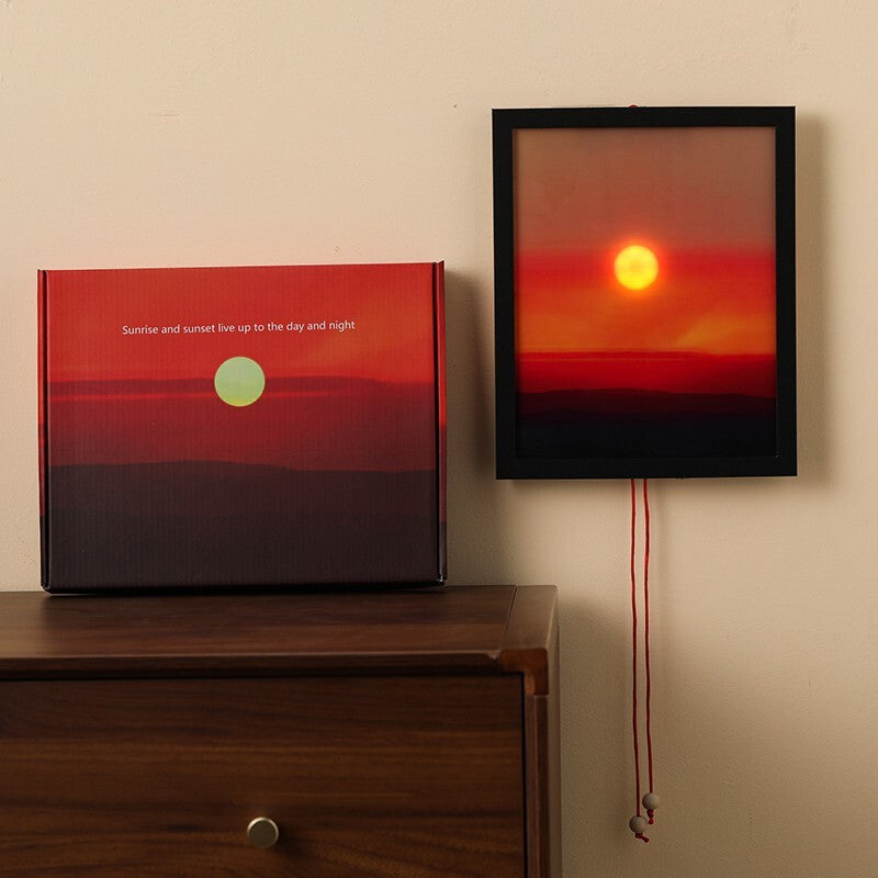 Sunset Time Ambient Art Vägglampa | Veska