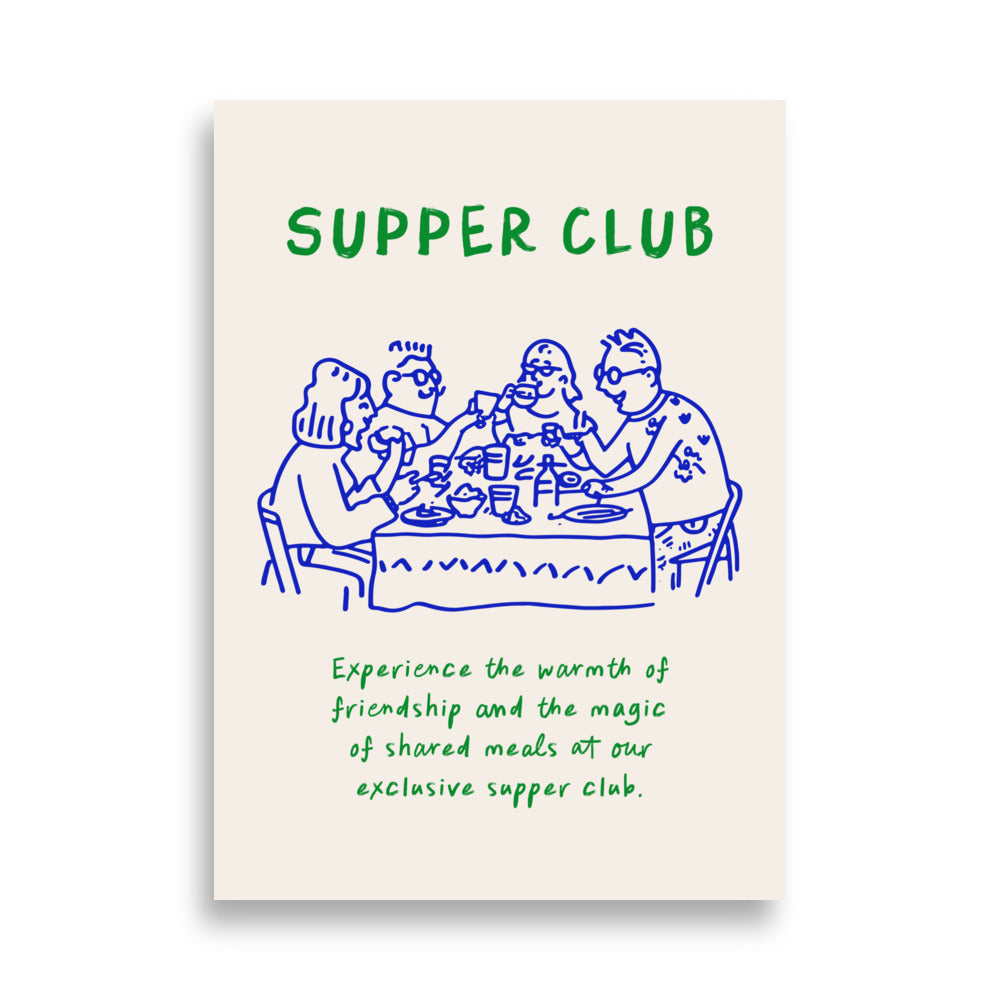 Supper Club | Veska 50×70 cm