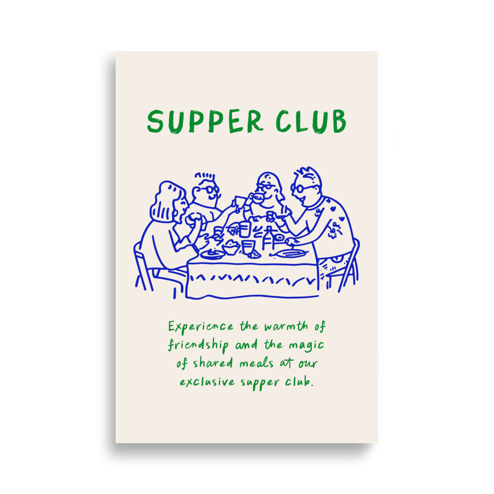Supper Club | Veska 61×91 cm