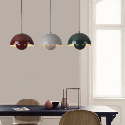 Suspension Auroraglo V2 - Modern lampa i form av en Veskaomkruka för sovrum, LED belysning, skandinavisk design | Veska